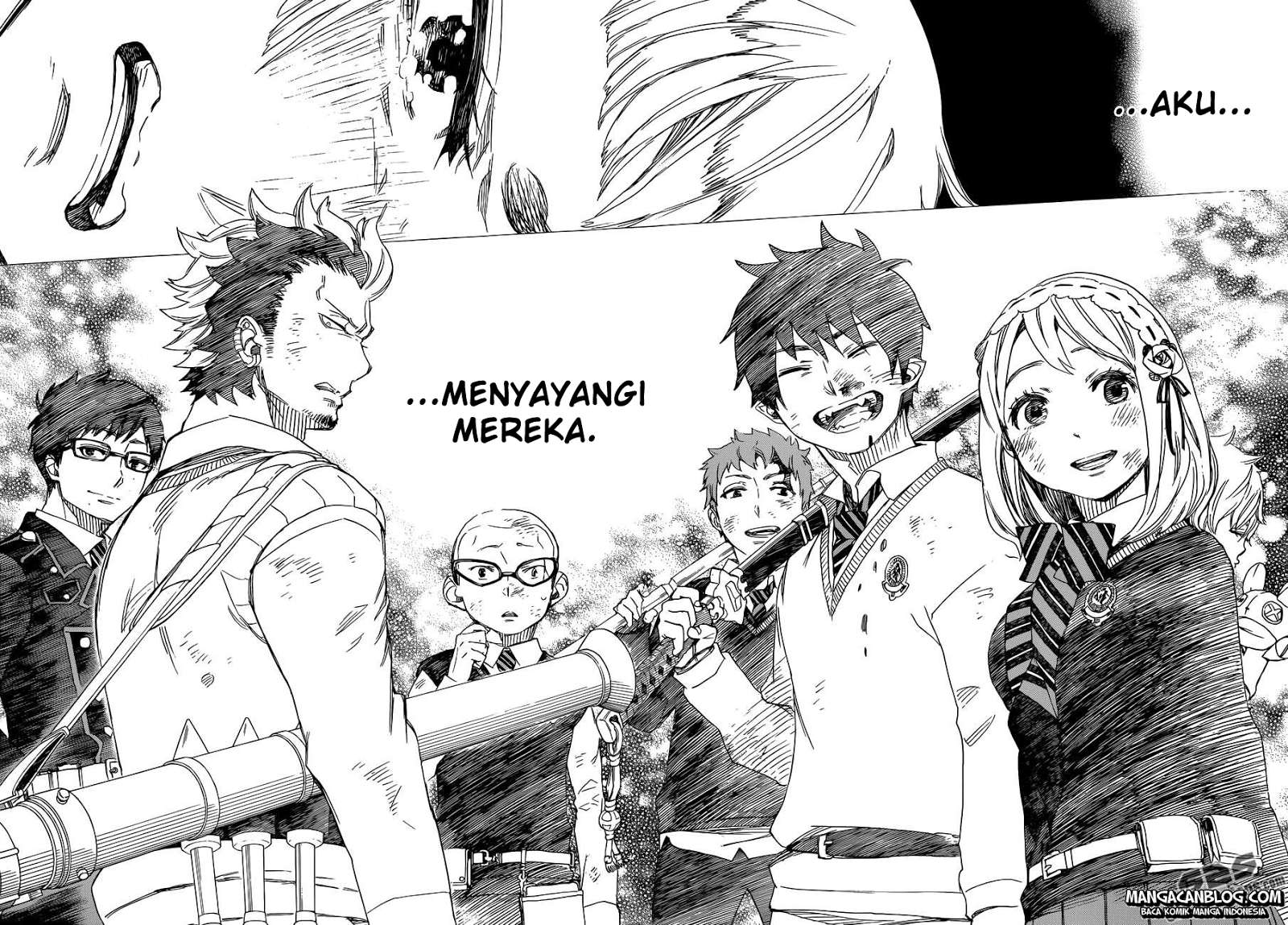 Ao no Exorcist Chapter 60 Gambar 28