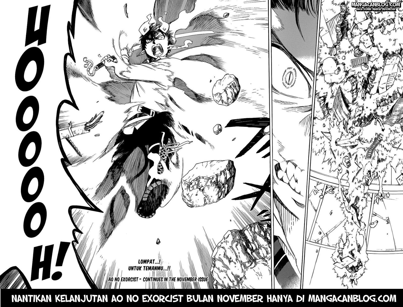Ao no Exorcist Chapter 60 Gambar 35
