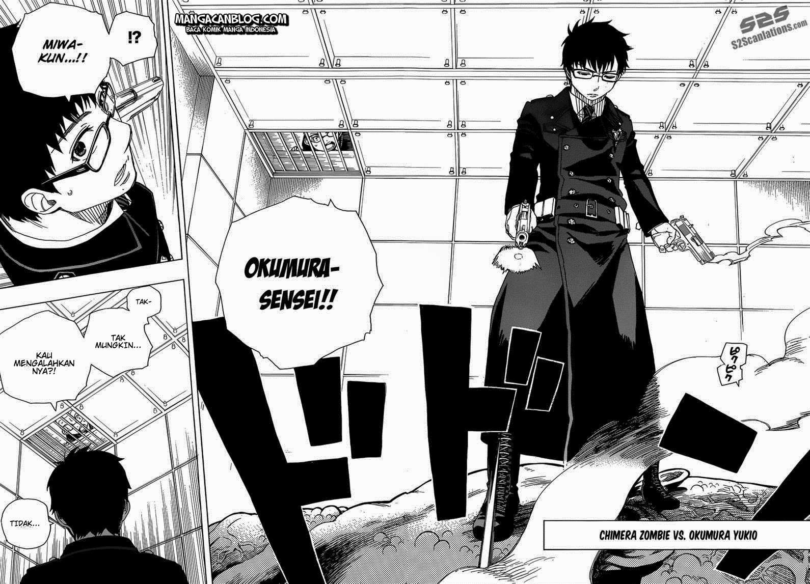 Ao no Exorcist Chapter 57 Gambar 24