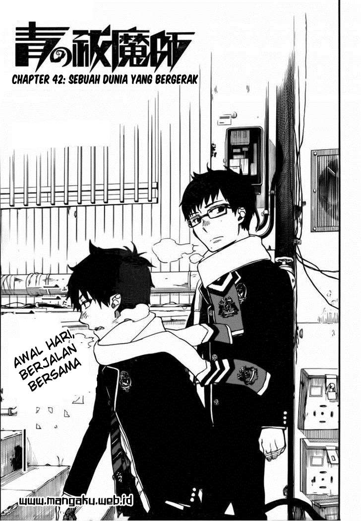 Baca Manga Ao no Exorcist Chapter 42 Gambar 2