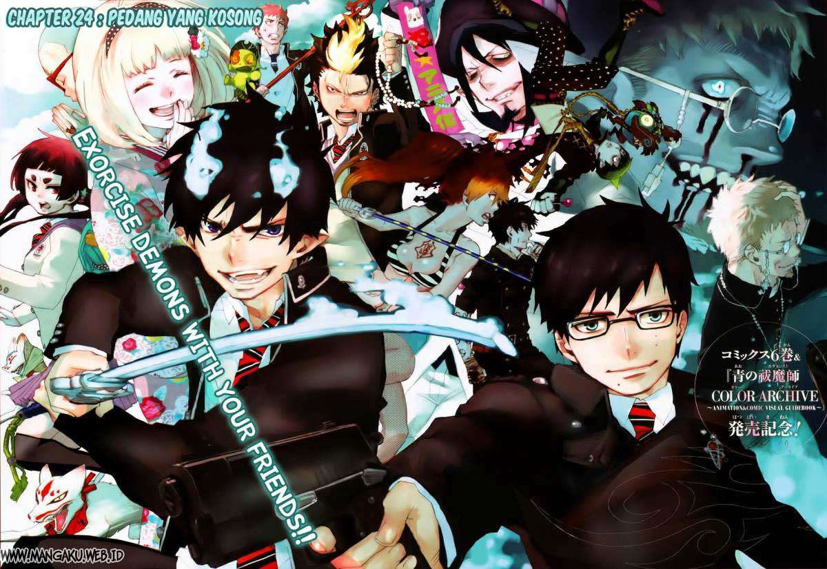 Baca Manga Ao no Exorcist Chapter 24 Gambar 2