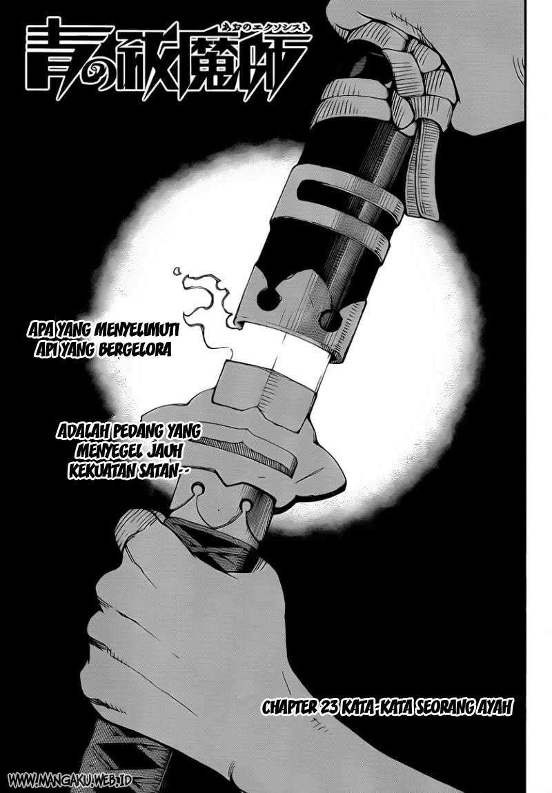 Baca Komik Ao no Exorcist Chapter 23 Gambar 1