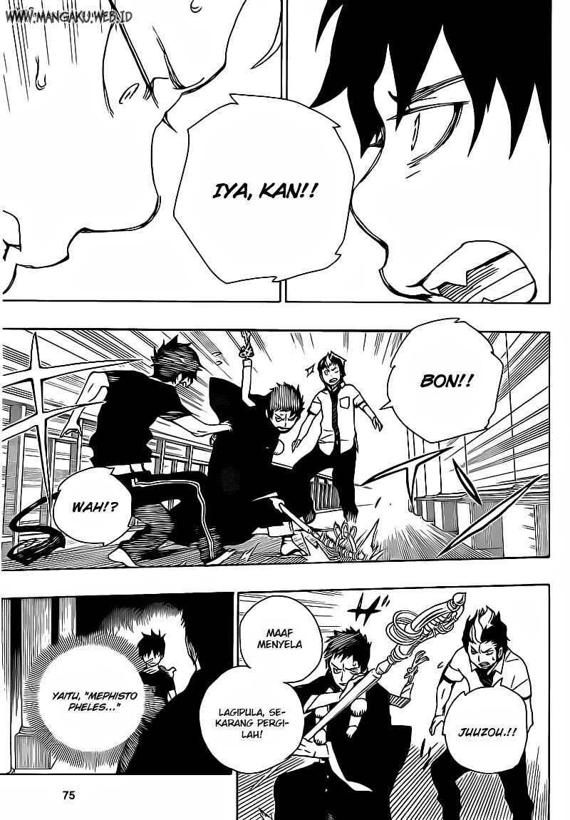 Ao no Exorcist Chapter 22 Gambar 18