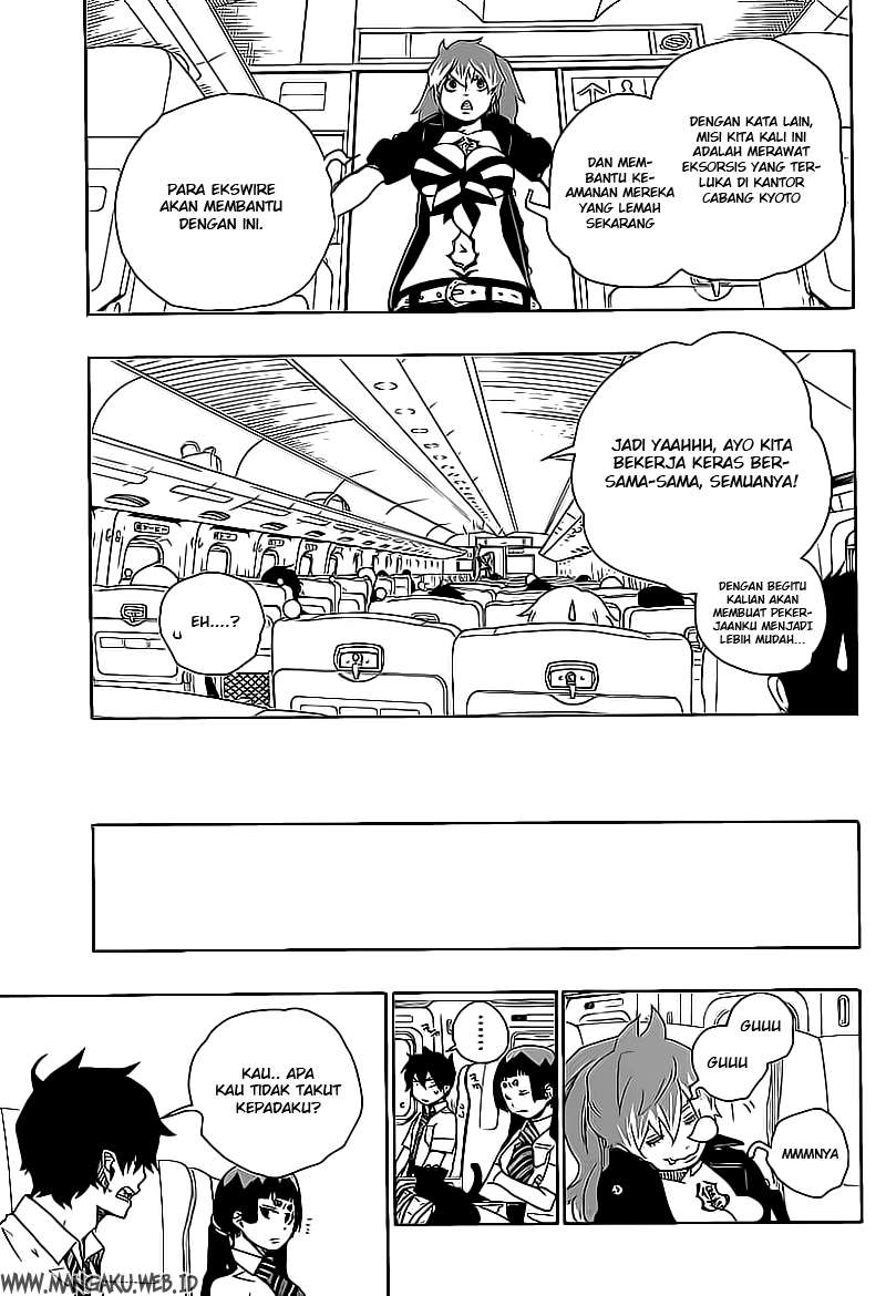 Ao no Exorcist Chapter 17 Gambar 19