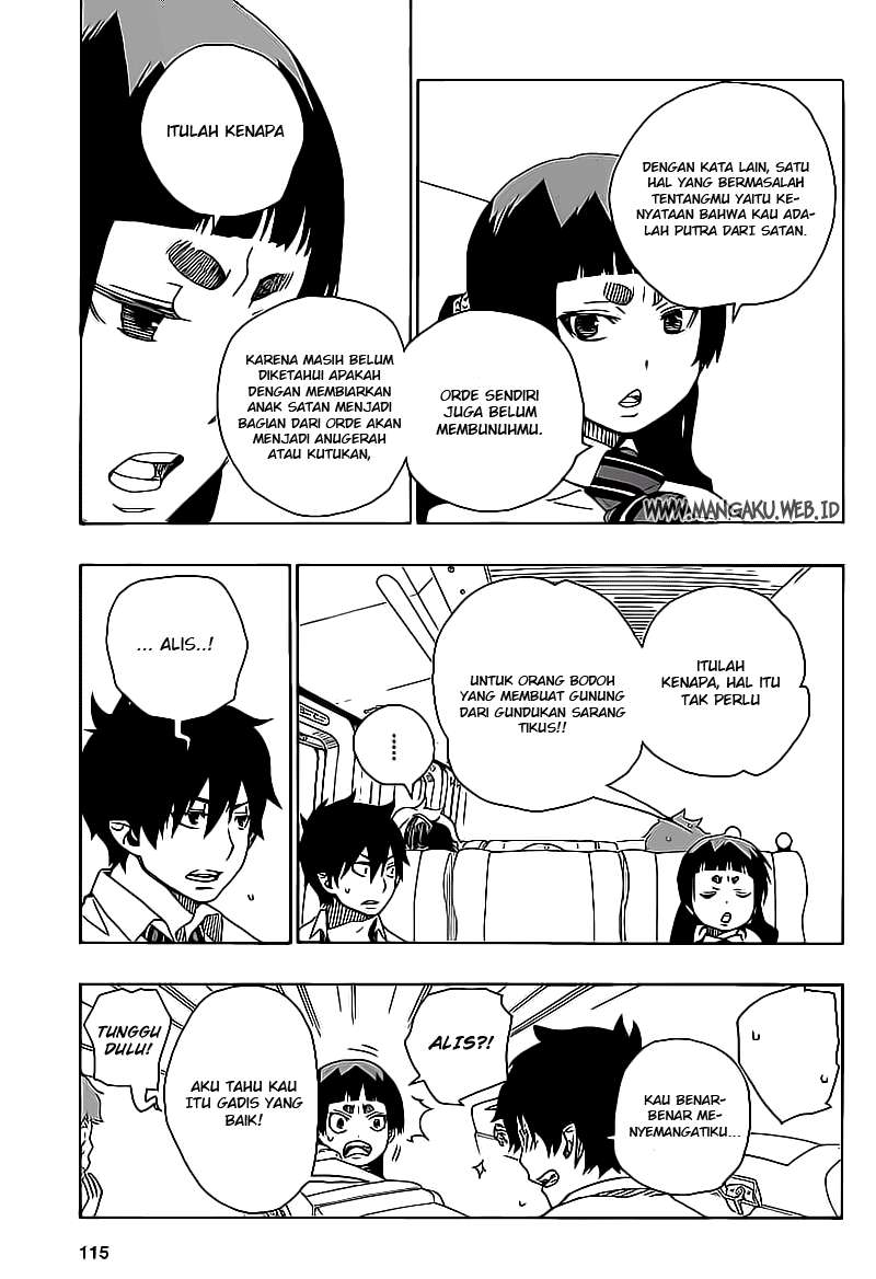 Ao no Exorcist Chapter 17 Gambar 21
