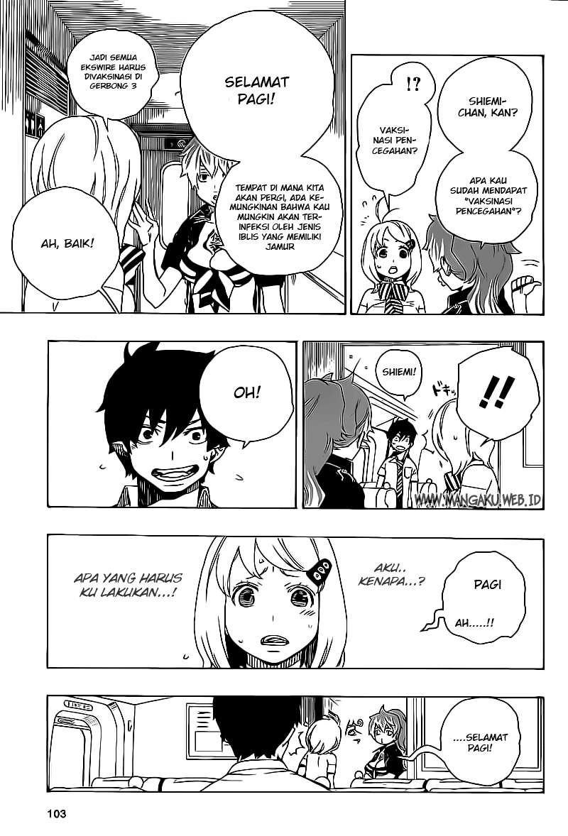 Ao no Exorcist Chapter 17 Gambar 9
