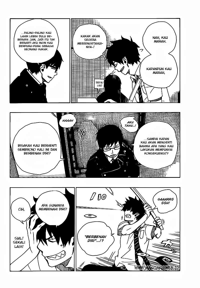 Ao no Exorcist Chapter 15 Gambar 16