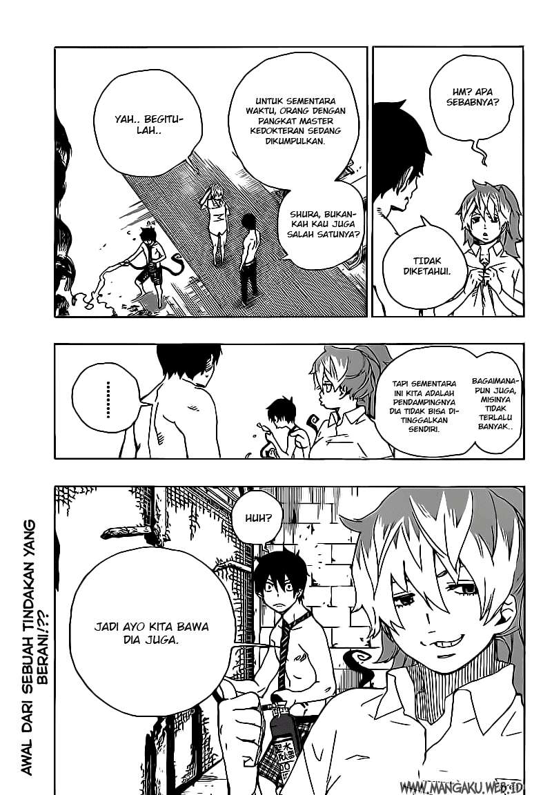 Ao no Exorcist Chapter 15 Gambar 45