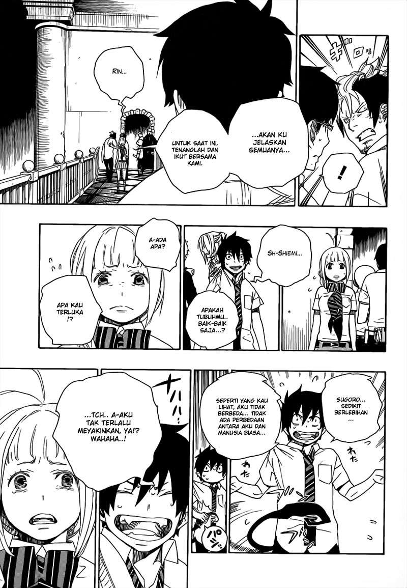 Ao no Exorcist Chapter 14 Gambar 23