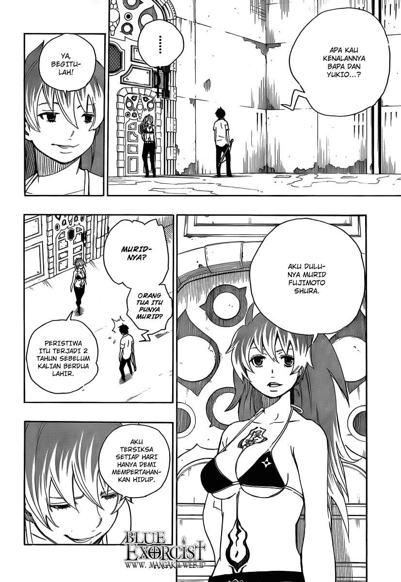 Ao no Exorcist Chapter 10 Gambar 13