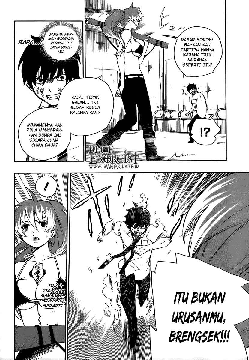 Ao no Exorcist Chapter 10 Gambar 15