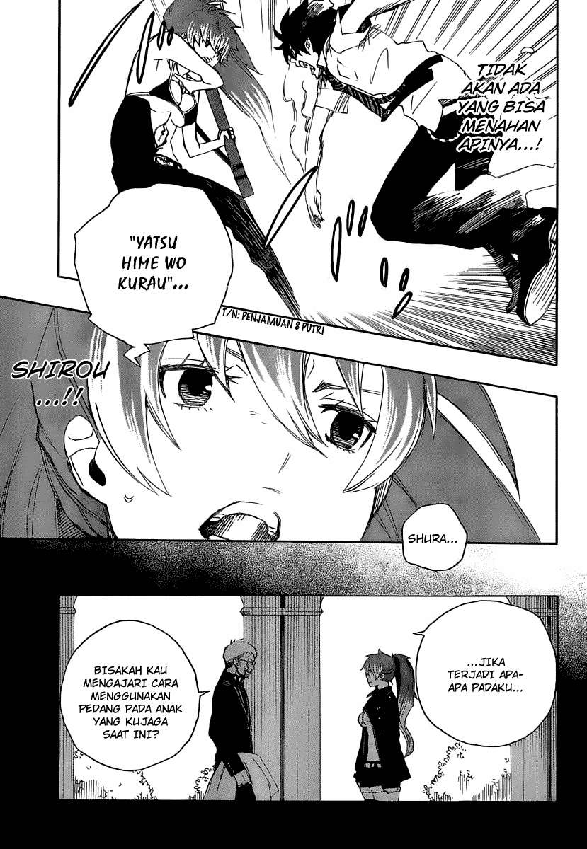 Ao no Exorcist Chapter 10 Gambar 16