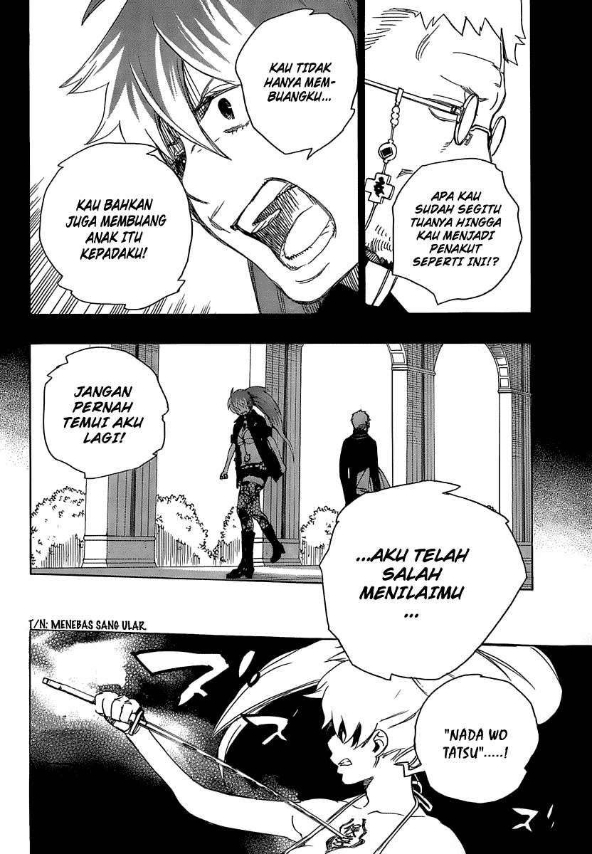Ao no Exorcist Chapter 10 Gambar 19
