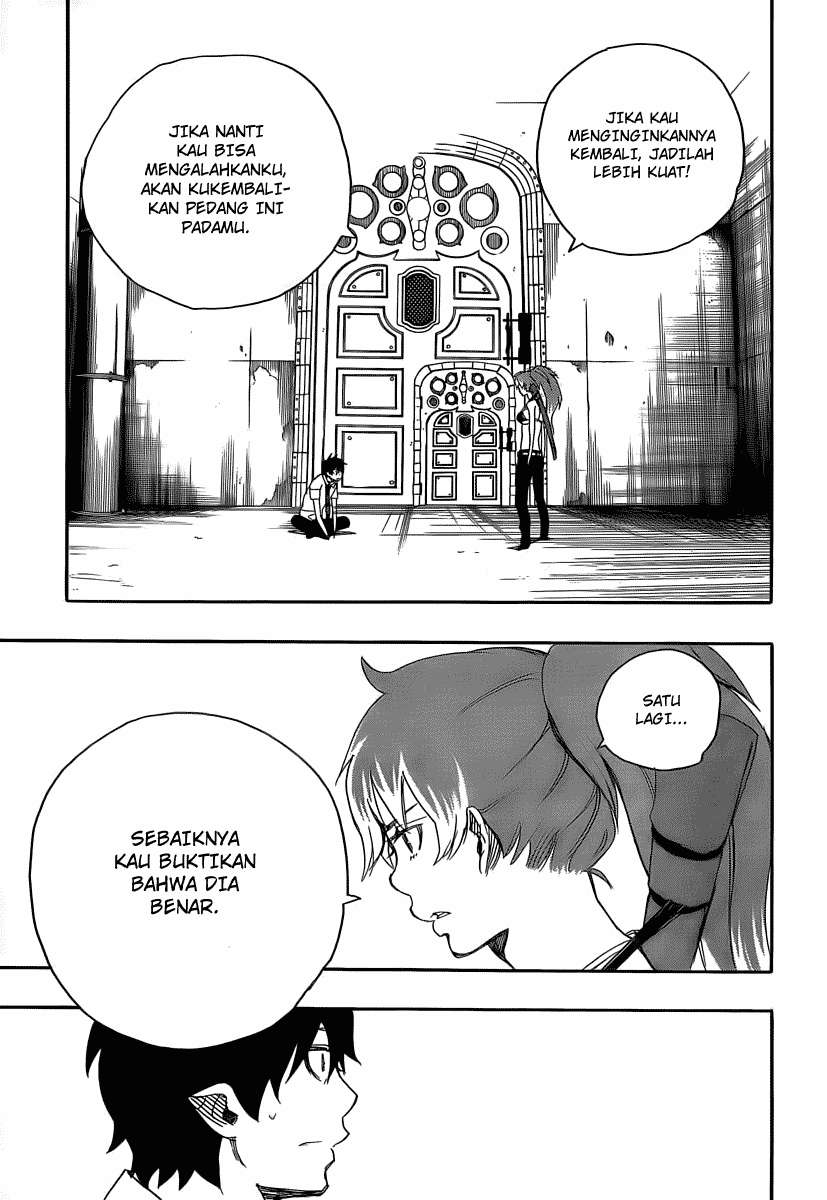 Ao no Exorcist Chapter 10 Gambar 34