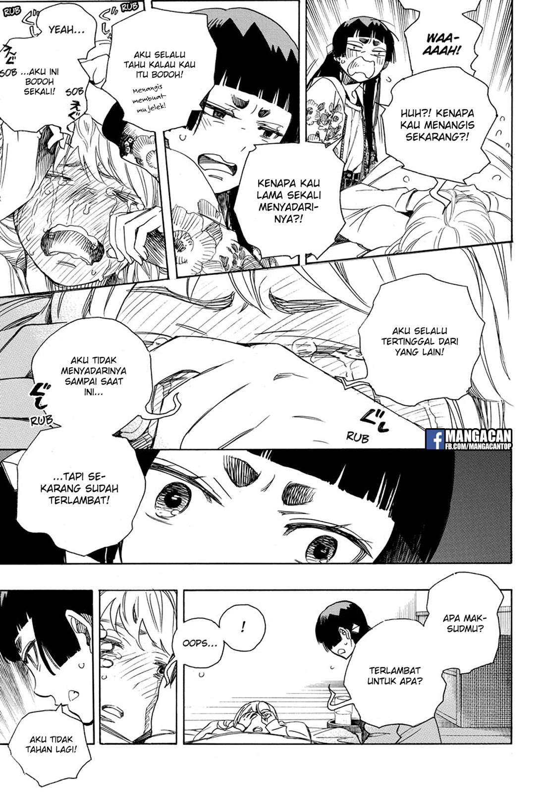 Baca Manga Ao no Exorcist Chapter 99.2 Gambar 2