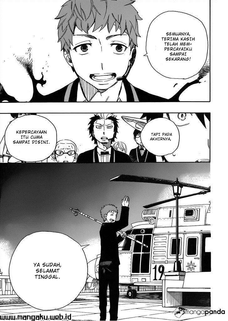 Ao no Exorcist Chapter 49.2 Gambar 11