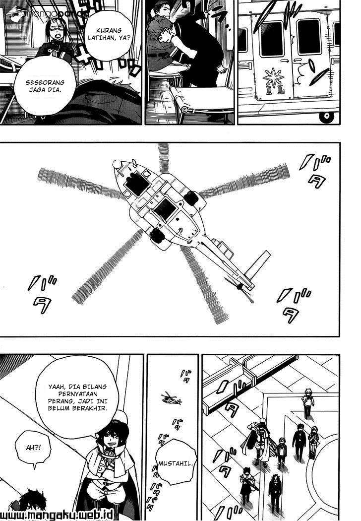 Ao no Exorcist Chapter 49.2 Gambar 13