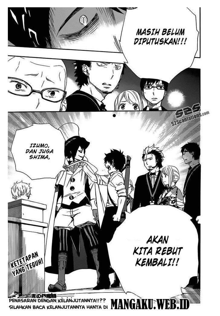 Ao no Exorcist Chapter 49.2 Gambar 20