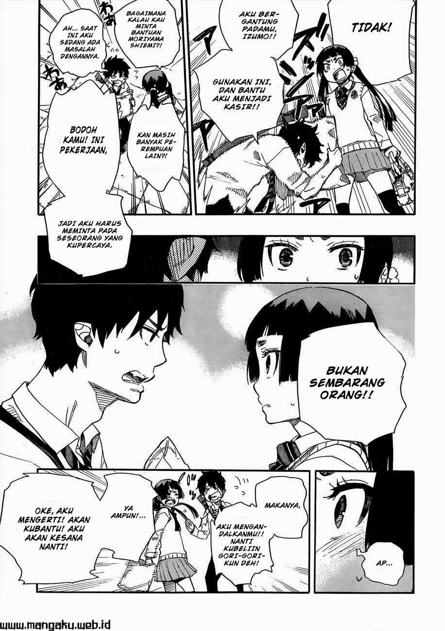 Ao no Exorcist Chapter 47.1 Gambar 20