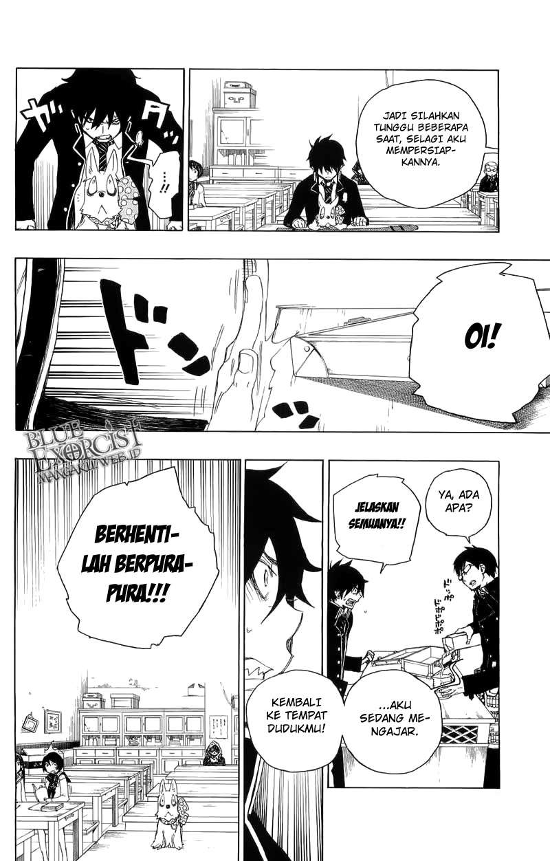 Ao no Exorcist Chapter 3 Gambar 3