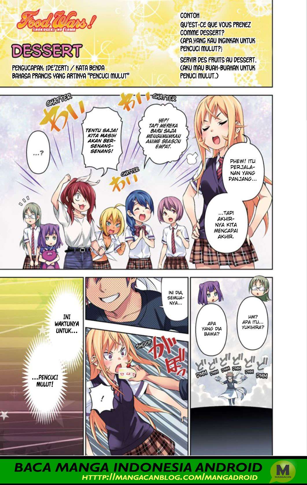 Baca Komik Shokugeki no Souma Chapter 315.1 Gambar 1