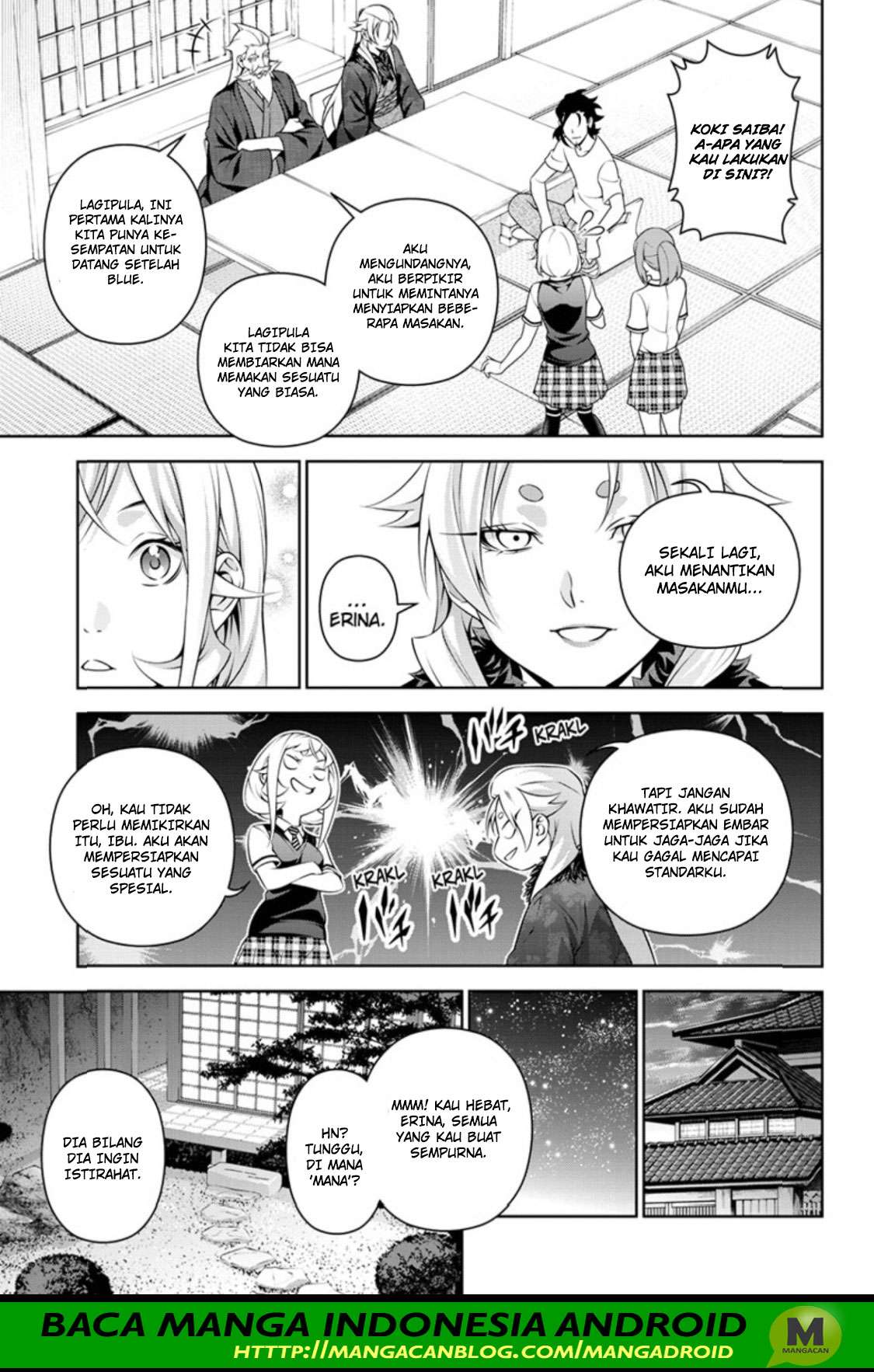 Shokugeki no Souma Chapter 315.1 Gambar 25