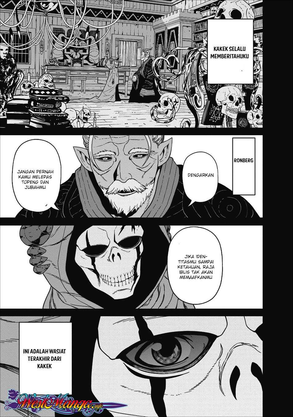 Baca Komik Maou Gun Saikyou no Majutsushi wa Ningen datta Chapter 1.1 Gambar 1