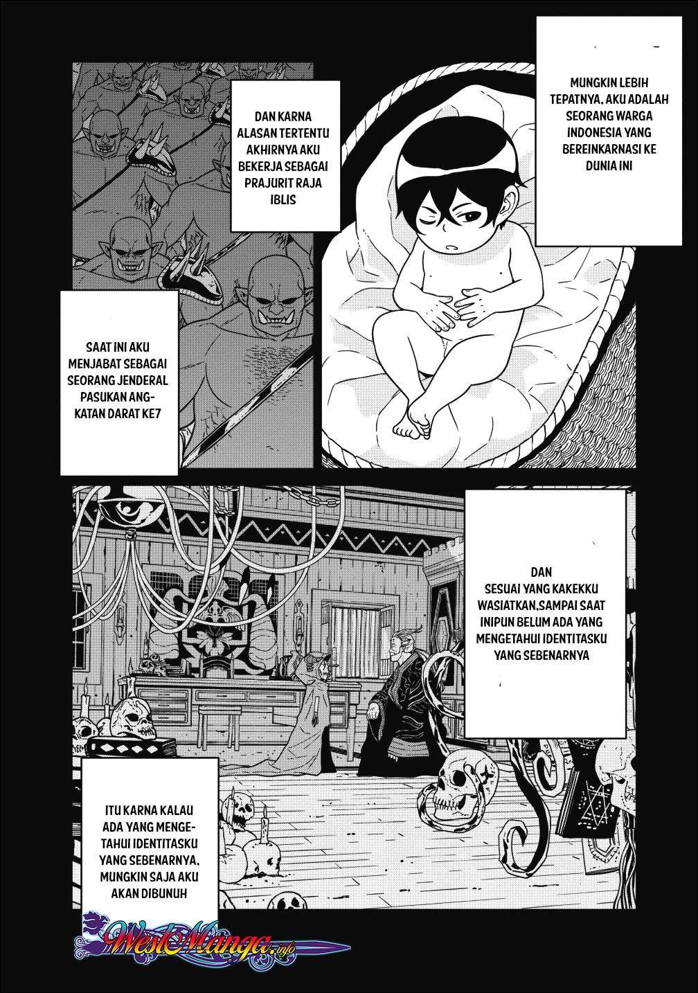 Maou Gun Saikyou no Majutsushi wa Ningen datta Chapter 1.1 Gambar 16