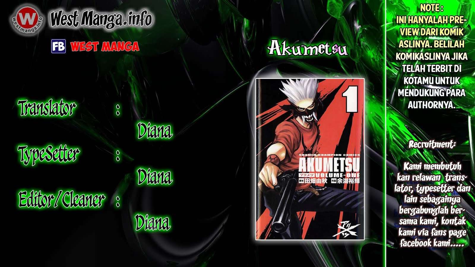 Akumetsu Chapter 02 Gambar 3