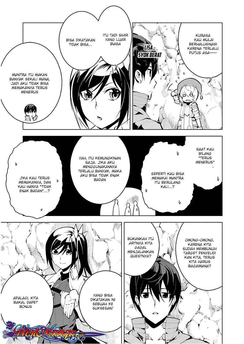 Tensei Kenja no Isekai Raifu Chapter 9.1 Gambar 14