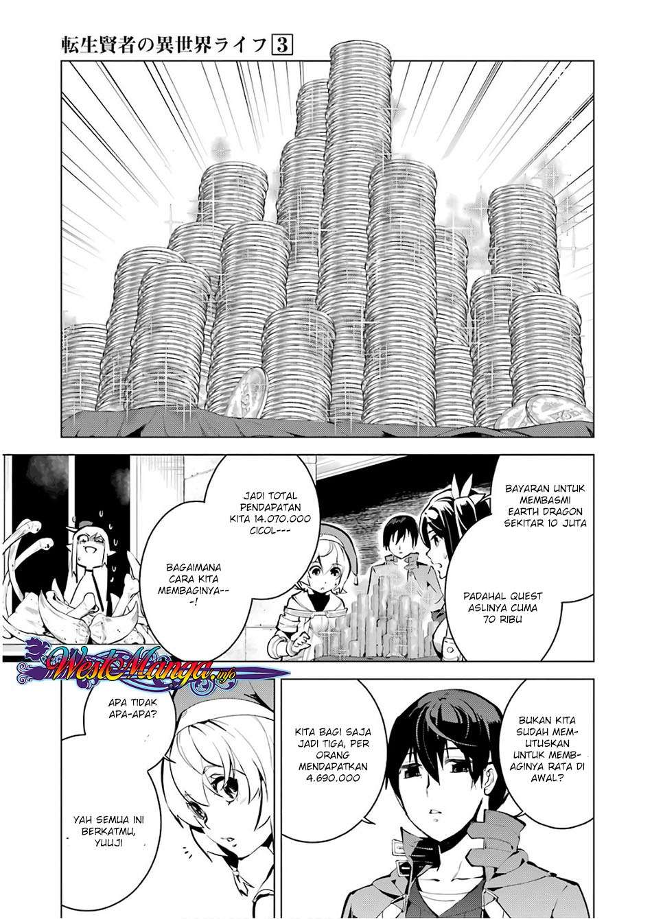 Tensei Kenja no Isekai Raifu Chapter 9.1 Gambar 28