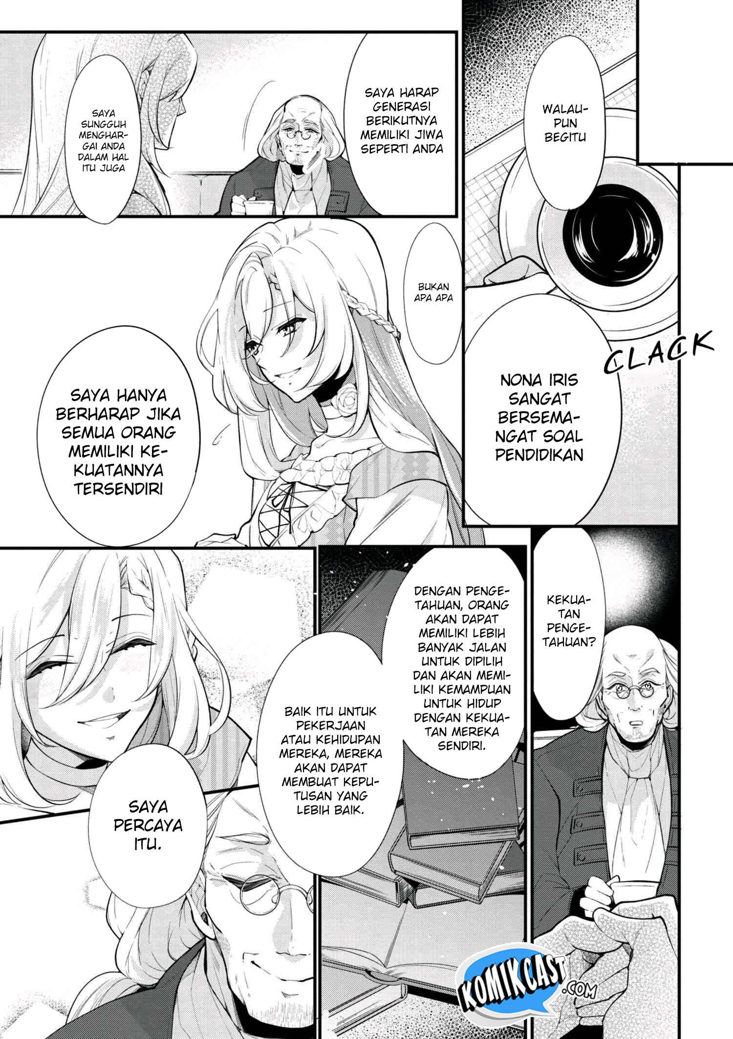 Koushaku Reijou no Tashinami Chapter 42.1 Gambar 4