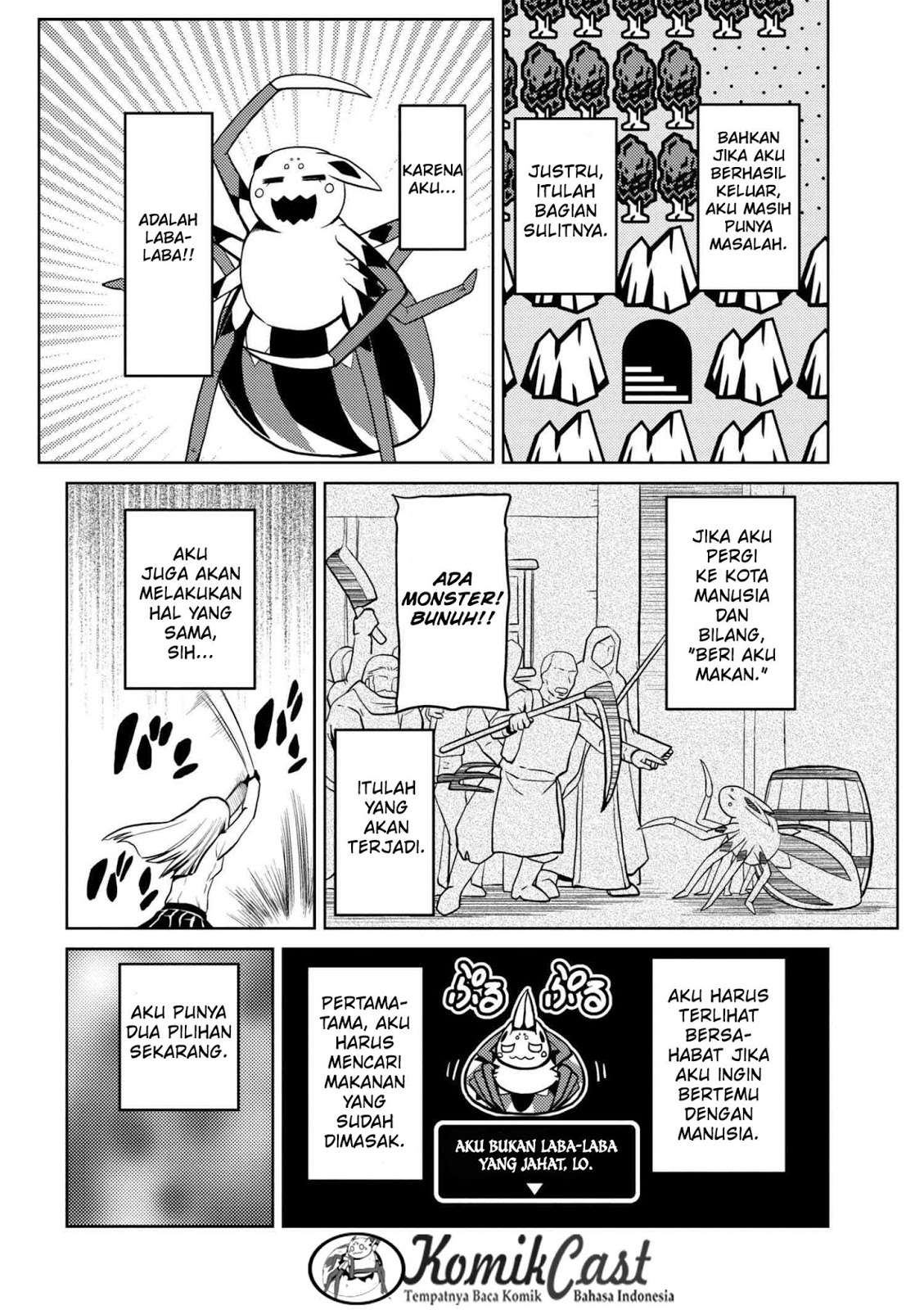 Kumo desu ga, Nani ka? Chapter 23.2 Gambar 9
