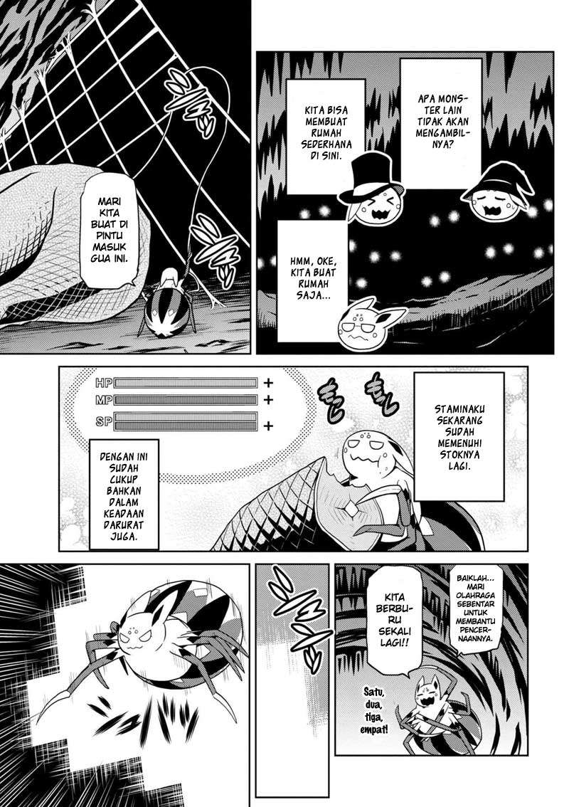 Kumo desu ga, Nani ka? Chapter 28.1 Gambar 17