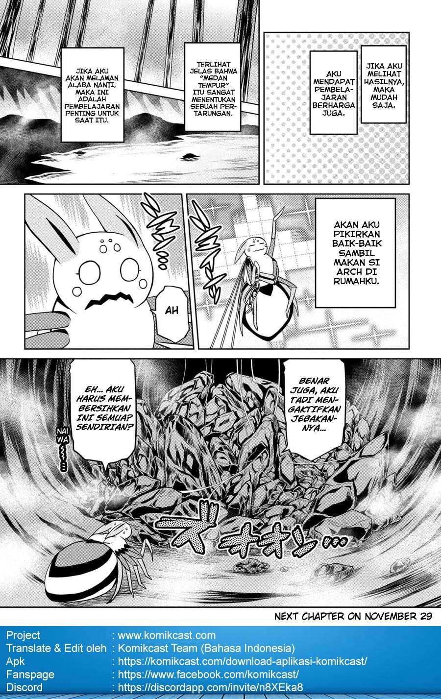 Komik Kumo desu ga, Nani ka? - Chapter Chapter 32.1 - Halaman 19