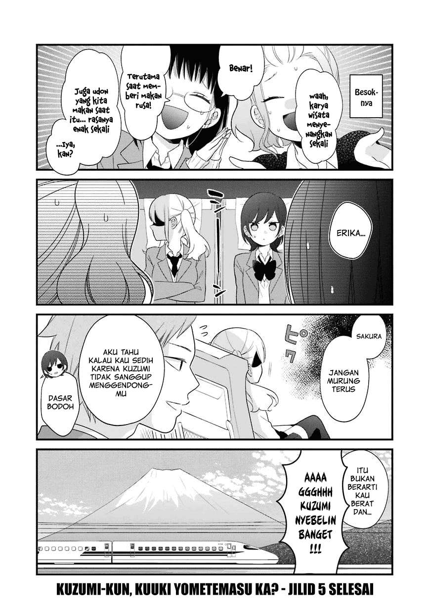 Kuzumi-kun, Kuuki Yometemasu ka? Chapter 30.5 Gambar 13