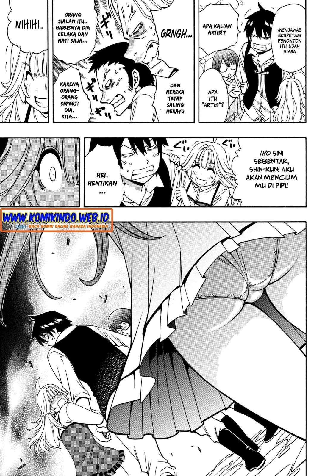 Kenja no Mago Chapter 22.3 Gambar 5
