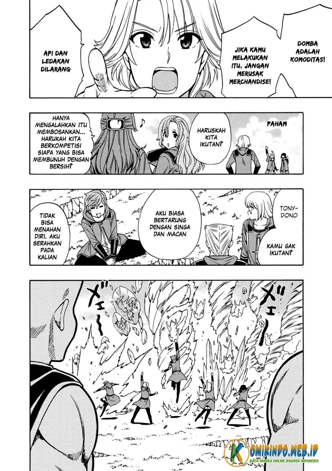 Kenja no Mago Chapter 23.1 Gambar 14