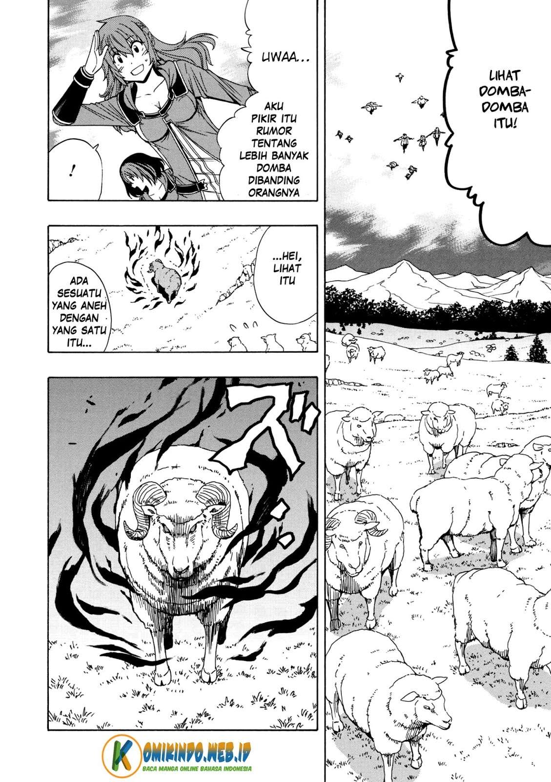 Kenja no Mago Chapter 23.1 Gambar 6