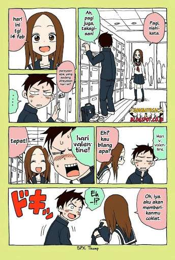Karakai Jouzu no Takagi-san Chapter 17.5 Gambar 24