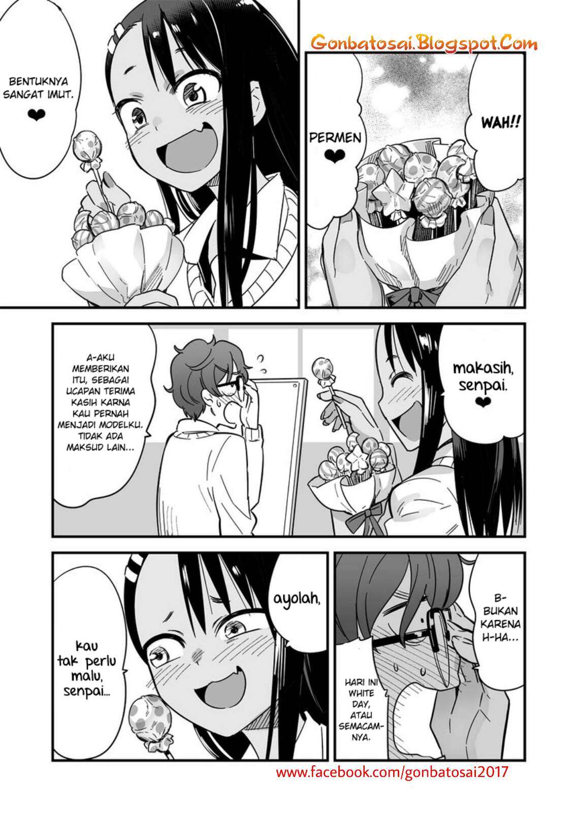 Baca Manga Ijiranaide, Nagatoro-san Chapter 10.2 Gambar 2
