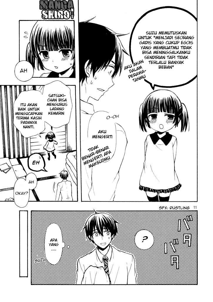 Watari-kun no xx ga Houkai Sunzen Chapter 9.5 Gambar 10