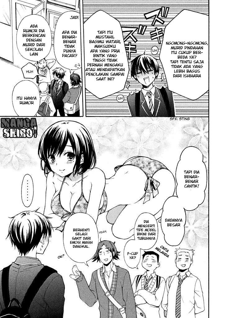 Watari-kun no xx ga Houkai Sunzen Chapter 9.5 Gambar 12