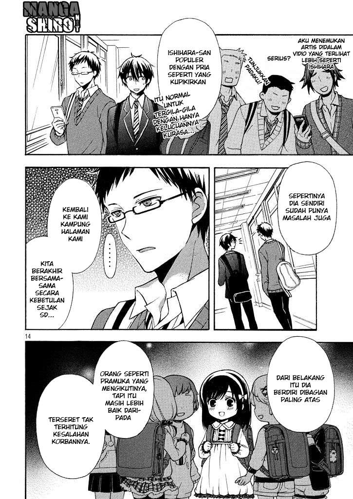 Watari-kun no xx ga Houkai Sunzen Chapter 9.5 Gambar 13