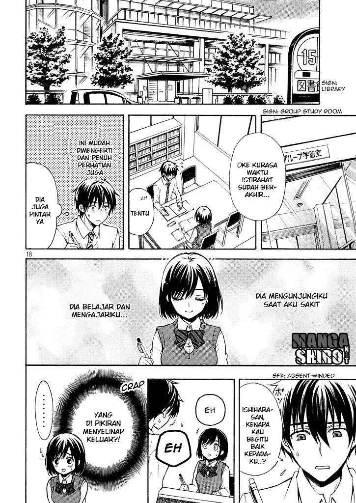 Watari-kun no xx ga Houkai Sunzen Chapter 9.5 Gambar 17