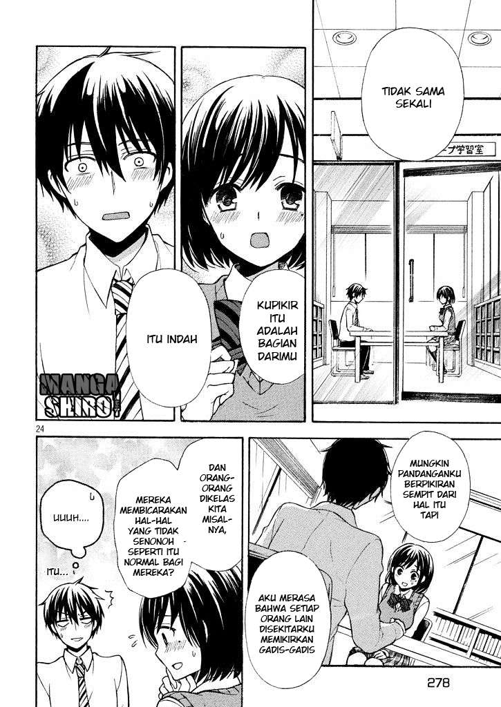 Watari-kun no xx ga Houkai Sunzen Chapter 9.5 Gambar 23