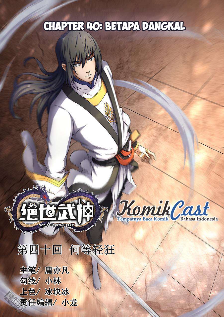 Baca Komik God of Martial Arts Chapter 40.1 Gambar 1