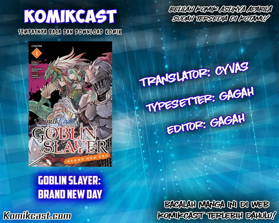 Baca Komik Goblin Slayer: Brand New Day Chapter 1.2 Gambar 1
