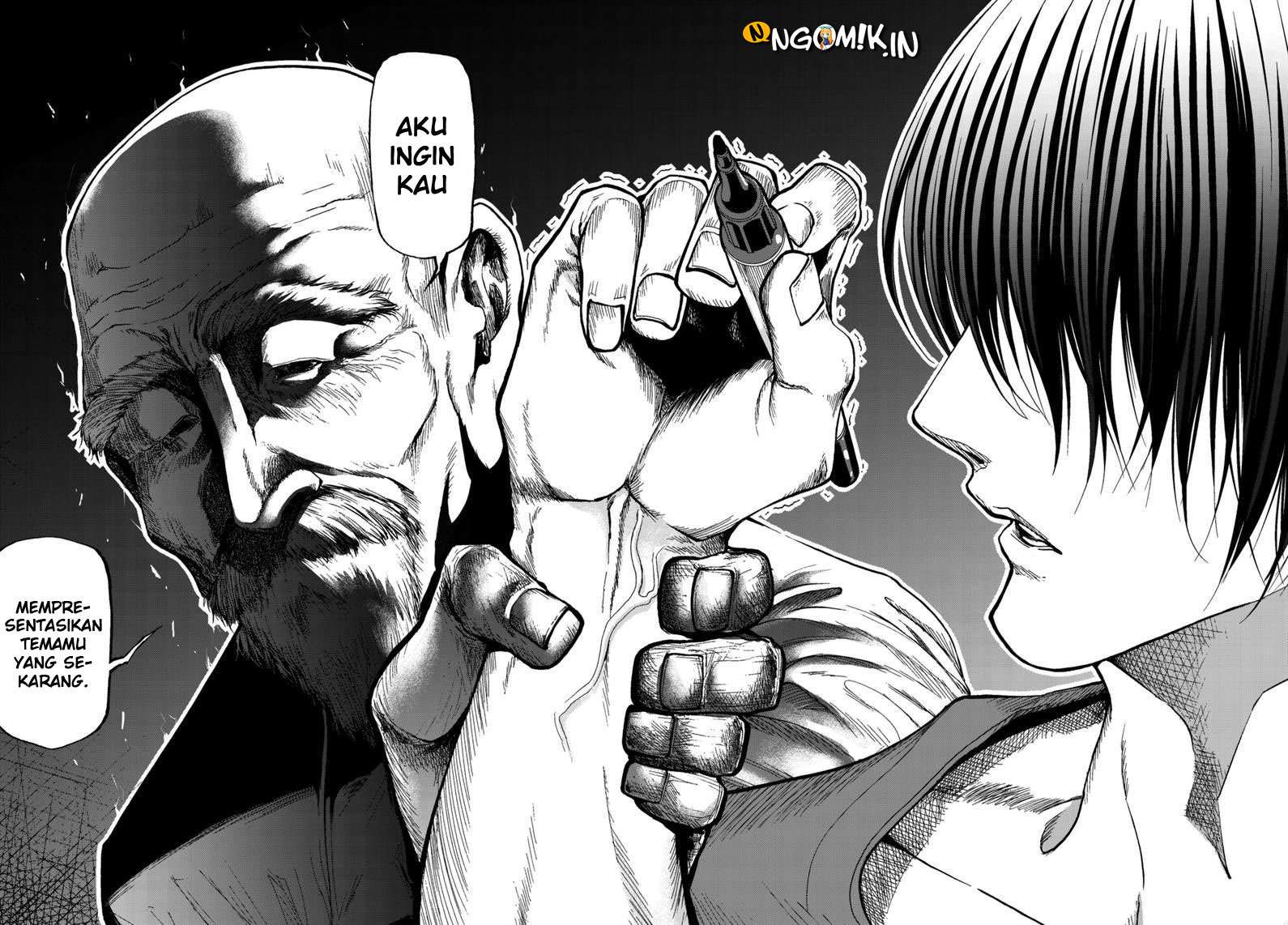 Grand Blue Chapter 36.5 Gambar 21