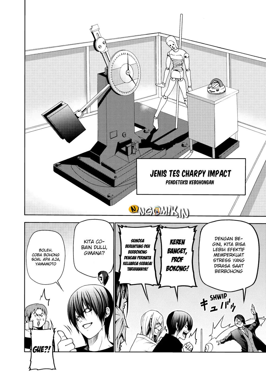 Grand Blue Chapter 48.5 Gambar 13